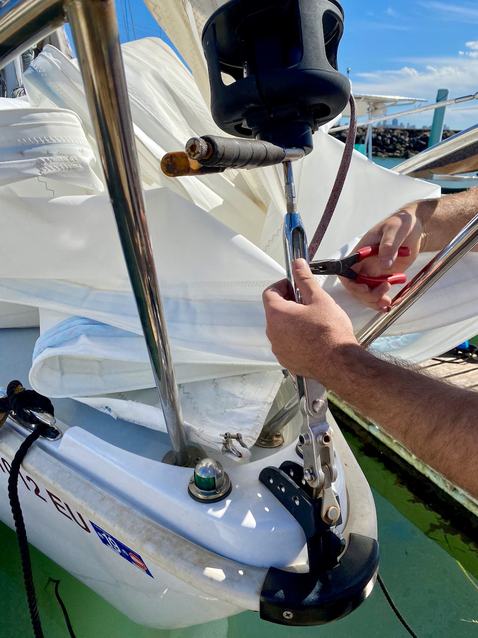 Slow fun sail and rig tuning "Bold Flight"