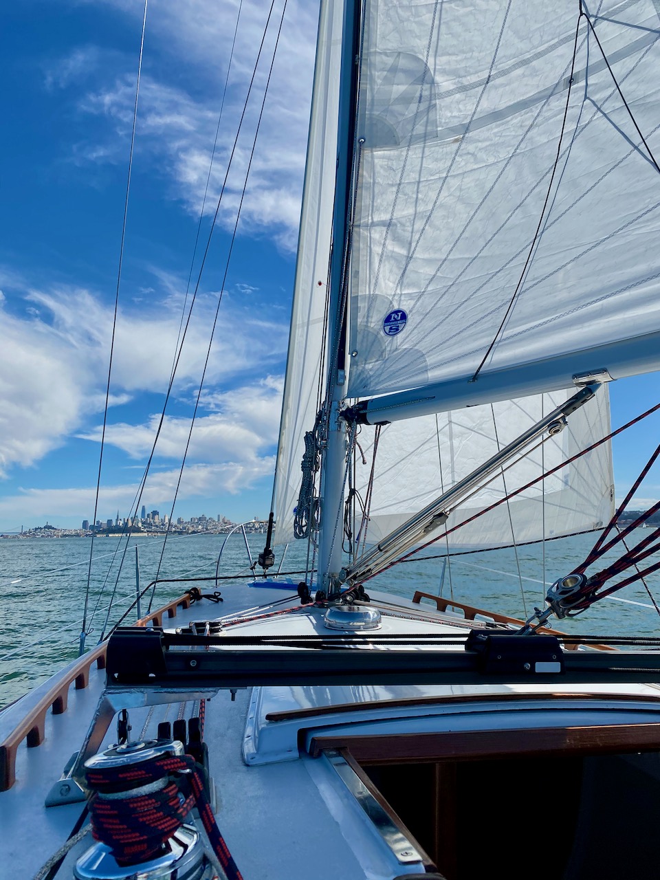 Slow fun sail and rig tuning "Bold Flight"